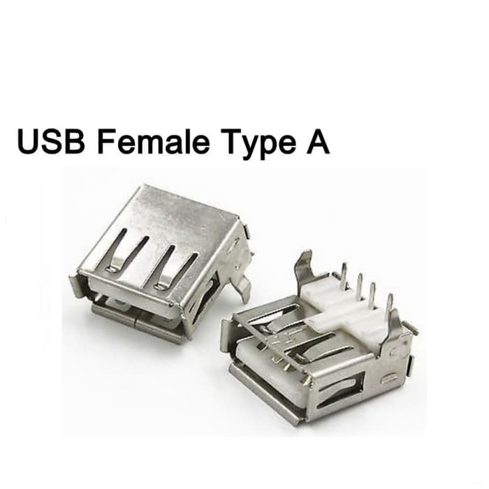 Usb Female Socket For PCB USB Female Socket 4 Pin USB Female Type A