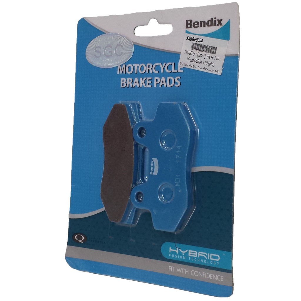 Bendix Brake Pads MD1 For Wave 110 XRM 110 Old Rouser 200 Shopee