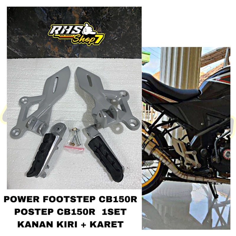 Power FOOTSTEP CB150R POWER POSTEP CB150R STEP Mount CBR CB150R Front