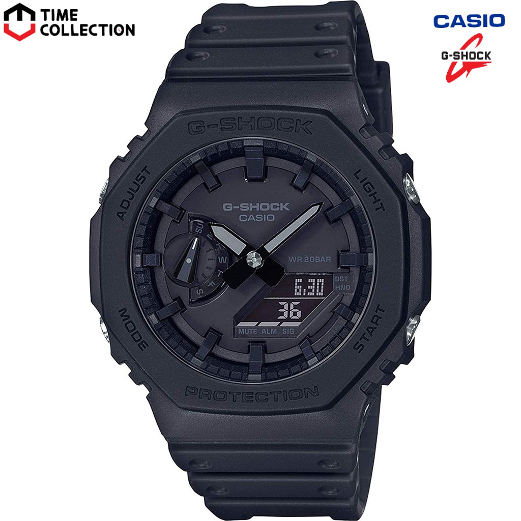 Casio G Shock Ga A Digital Analog Rubber Strap Watch For Men