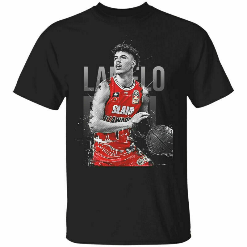 2022 Newest Trendy Cotton Cool Tee Charlotte Hornets Lamelo Ball Tshirt