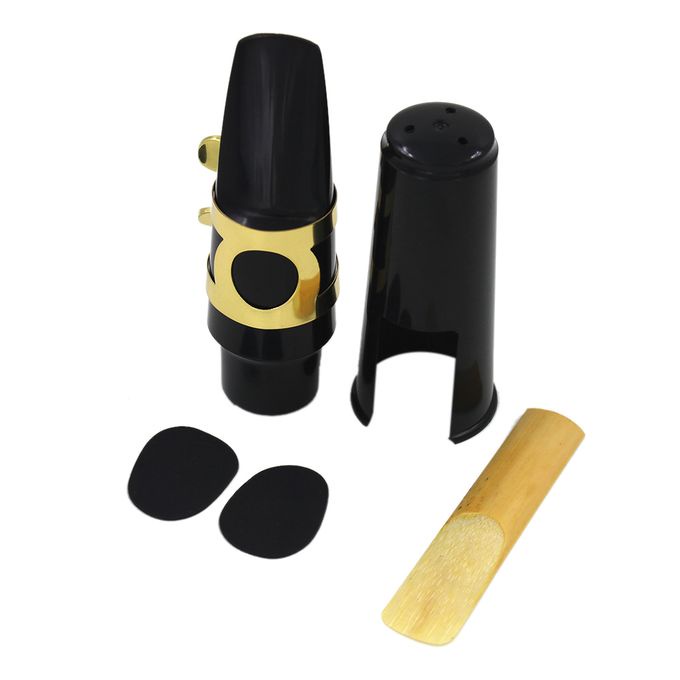 Avida Alto Saxophone Mouthpiece Kit Reed Cushion Cap And Ligature