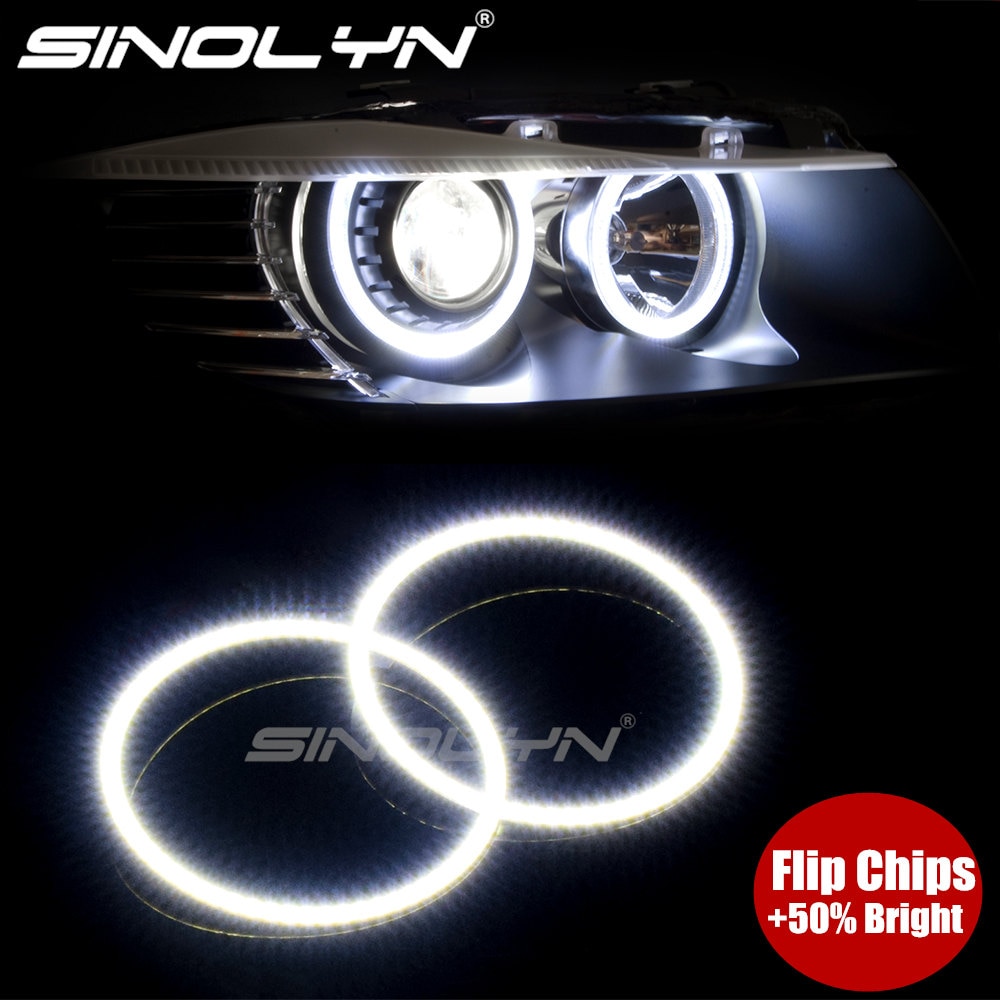 Sinolyn Angel Eyes Led Running Lights Mm Mm Mm Halo Rings For