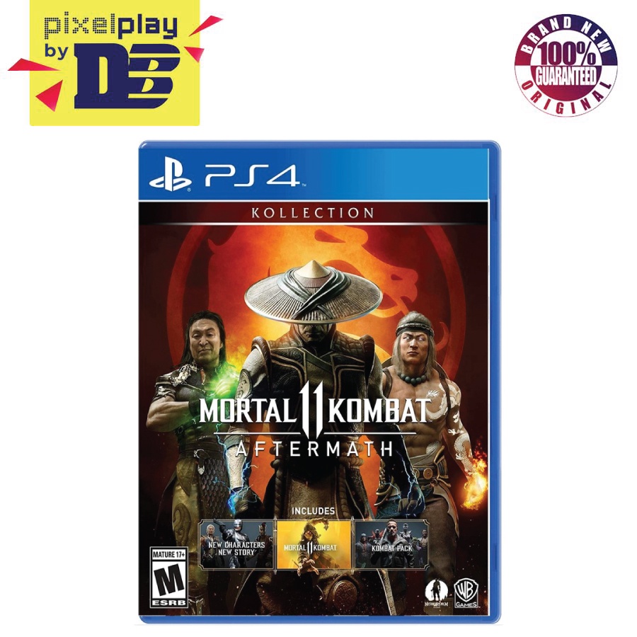 PS4 Mortal Kombat 11 Aftermath Kollection Us Shopee Philippines