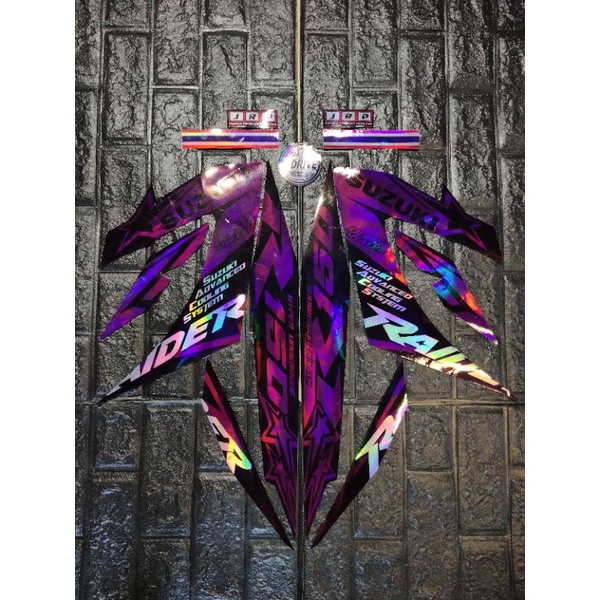 Suzuki Raider 150 REBORN Decal Sticker Hologram Sticker Shopee