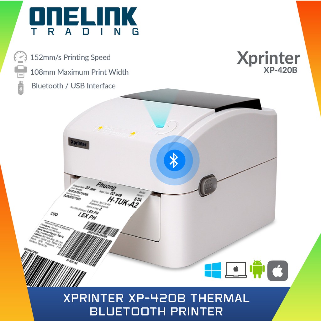 Thermal Barcode Printer Usb Waybill Sticker Printer Order Printer Label