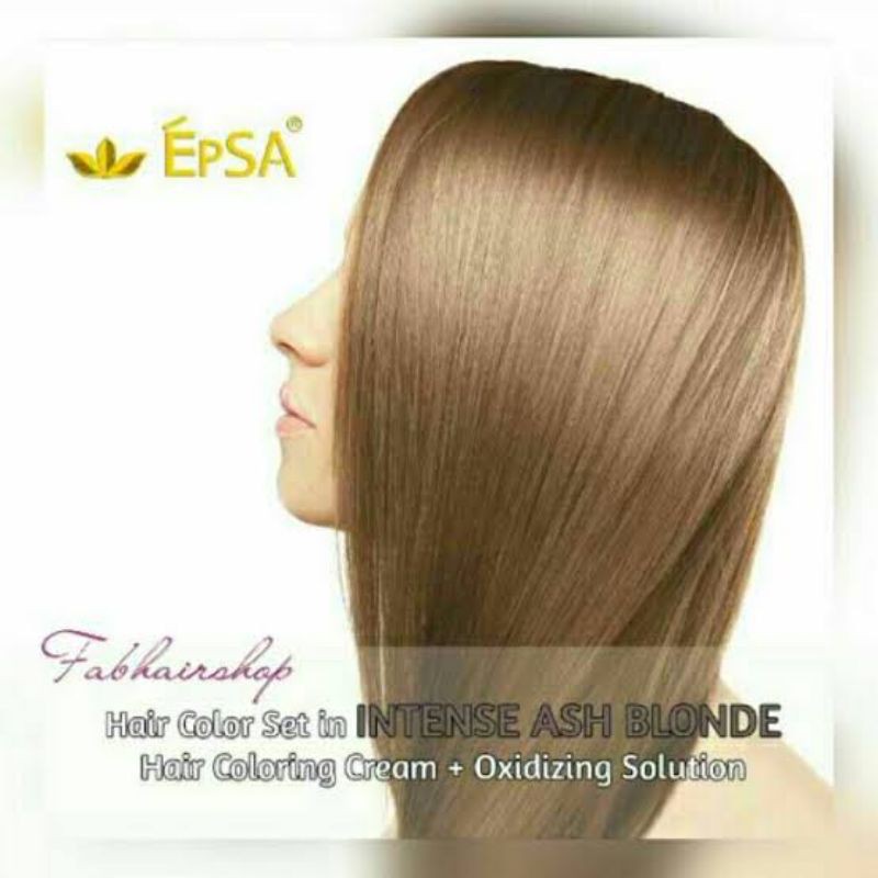 EPSA Hair Color INTENSE ASH BLONDE SET Shopee Philippines