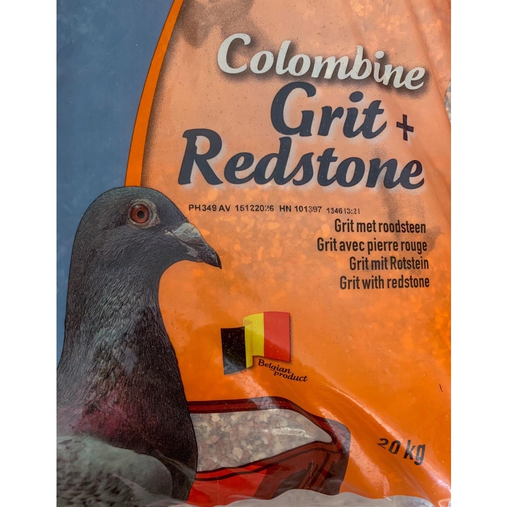 Versele Laga Colombine Grits Redstone Kg For Pigeons And Birds Grits