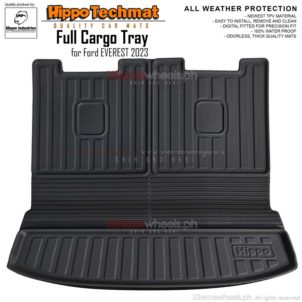 Ford Everest Sport Titanium To Cargo Trunk Tray Hippo