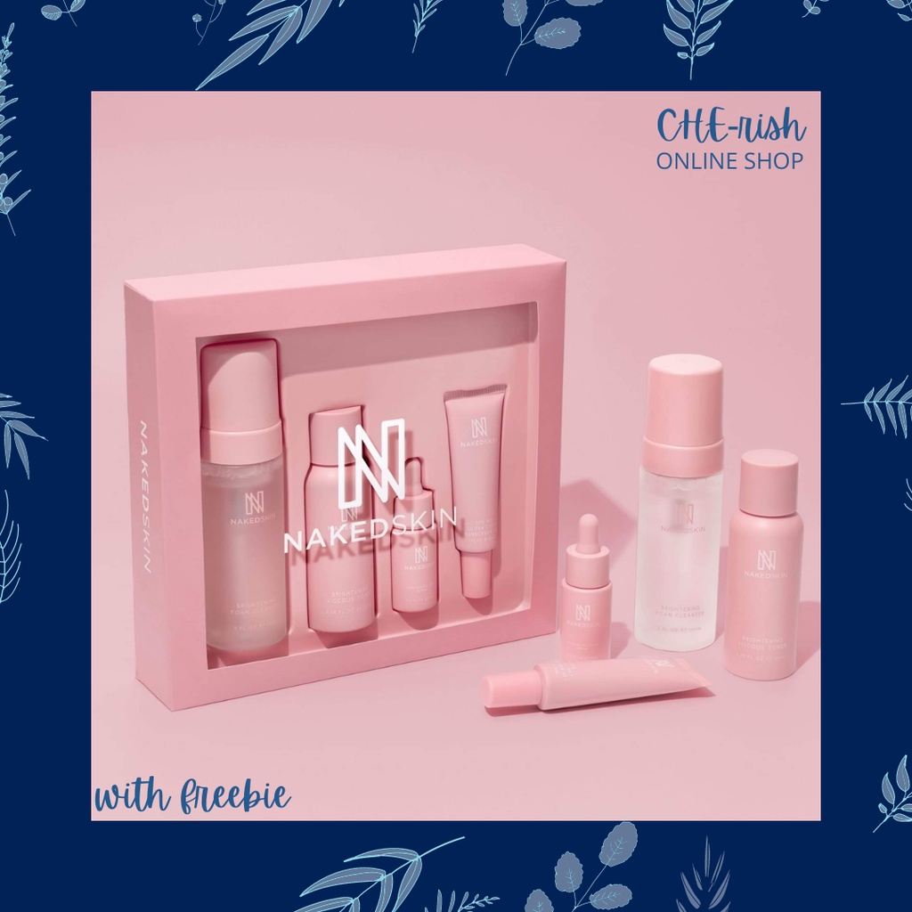 With Freebie Naked Skin Brightening Kit Shopee Philippines