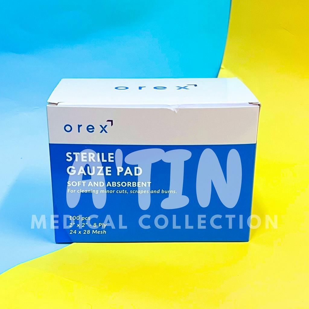 Orex Gauze Pad Sterile X X Sold Per Box Shopee Philippines