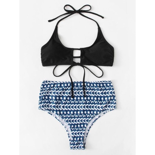 Cupshe Two Piece Swimsuit Bikini Small And Medium Shopee Philippines