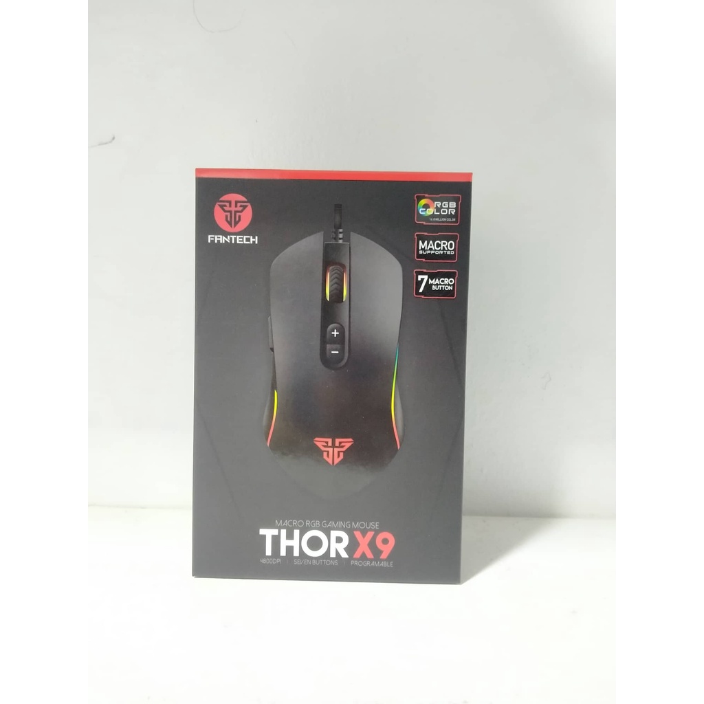 Fantech X Thor Rgb Gaming Mouse Shopee Philippines