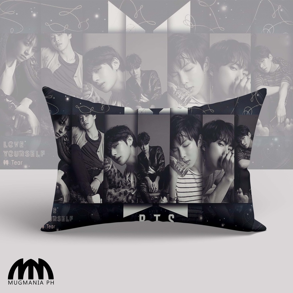 BTS Pillows Mugmania Jungkook V Jimin Jin Suga RM JHope