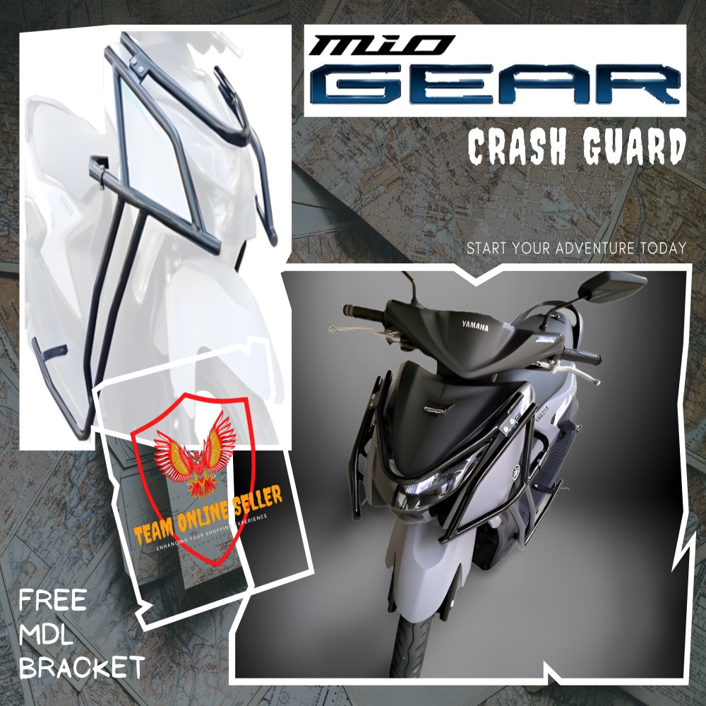 Yamaha Mio Gear V V V Full Crash Guard Phase