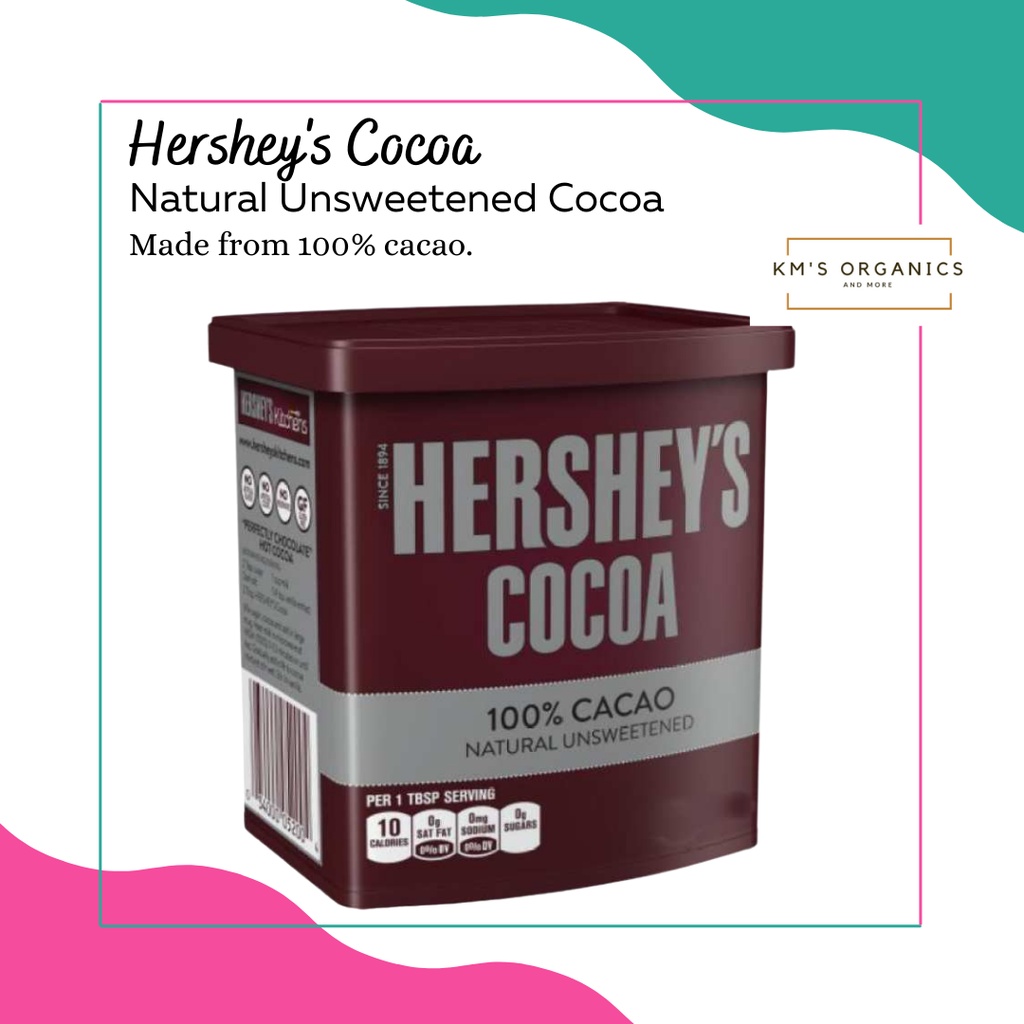 Keto Friendly Hershey S Cocoa Natural Unsweetened BIG 652g Shopee