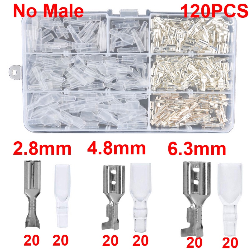 CNZG Crimp Terminal Set Insulated Male And Female Connector Electrical