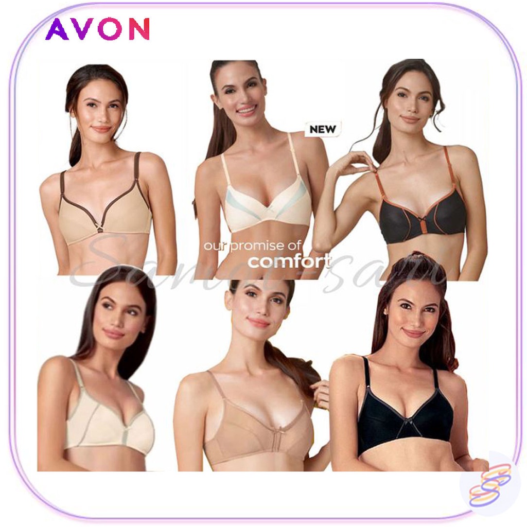 Avon Everyday Comfort Non Wire Soft Cup Bra Ali Icy Zoe Lia