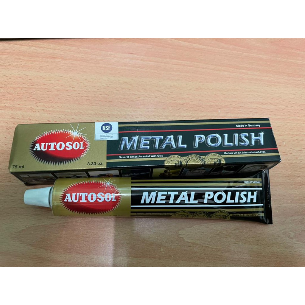 Autosol Metal Polish 75ML Product Made In Germany Shopee Philippines