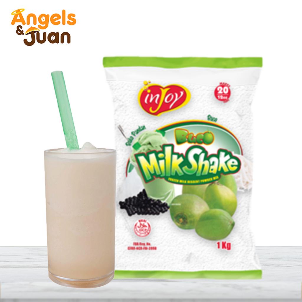 InJoy Buko Milk Shake Powder Milk Drink 1kg Shopee Philippines