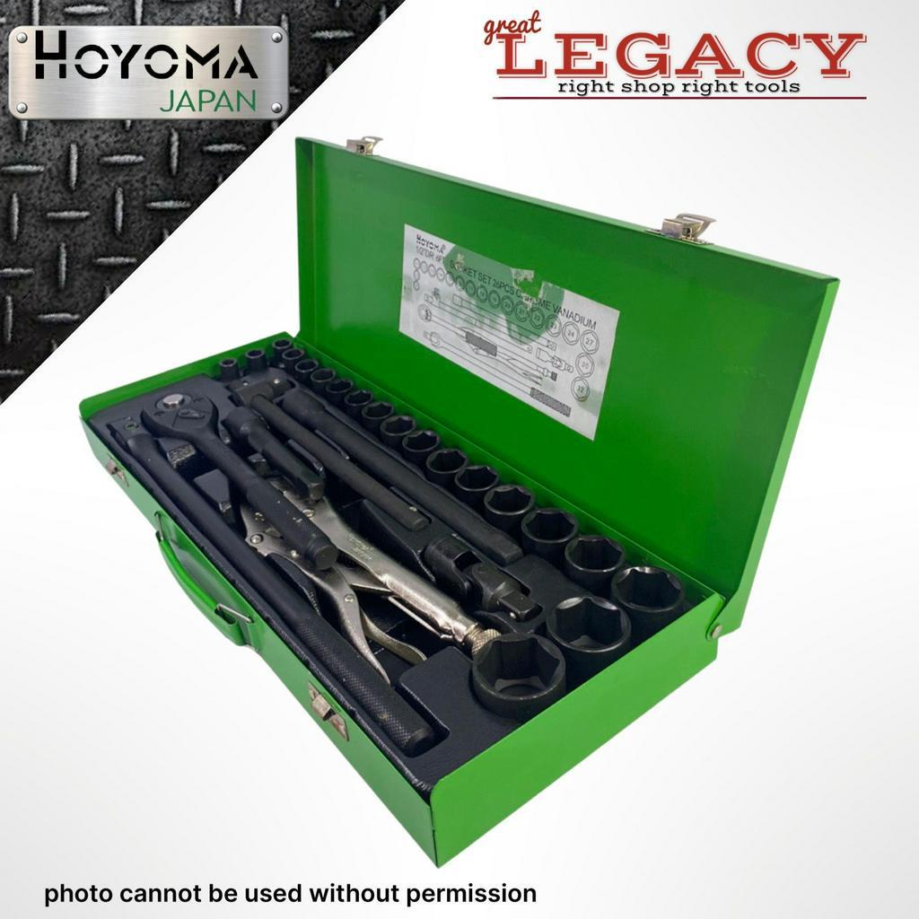 Authentic Hoyoma Made In Japan Socket Wrench Set Points And