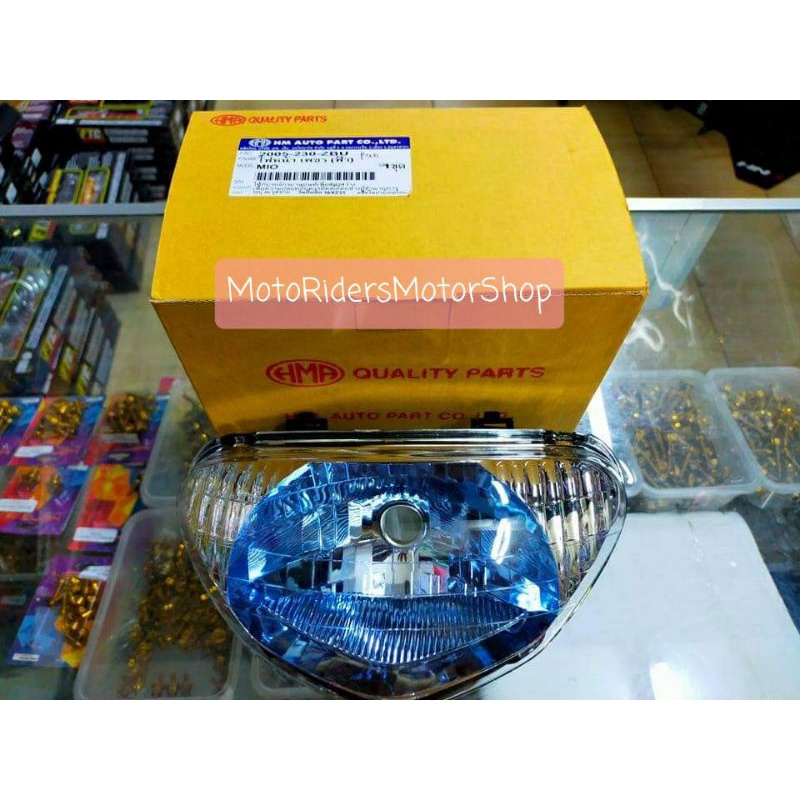 HMA Headlight Assy For Mio 1 BLUISH Clear 100 Original Thailand