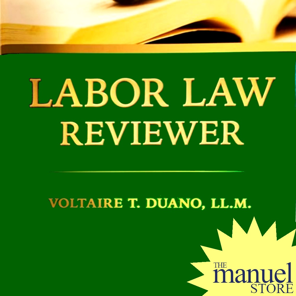 Duano Labor Law Reviewer Review By Voltaire Shopee Philippines