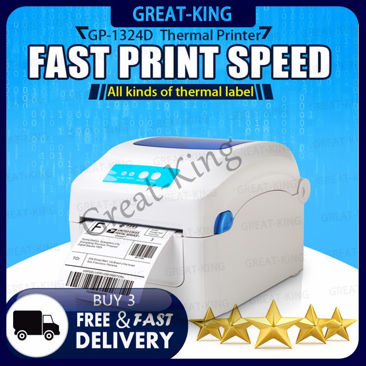 Gprinter Gp D Direct Thermal Printer Shopee Philippines