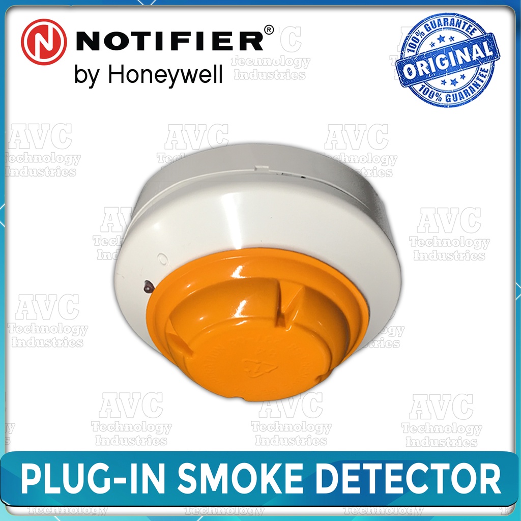 Notifier Low Profile Photoelectronic Plug In Smoke Detector Addressable