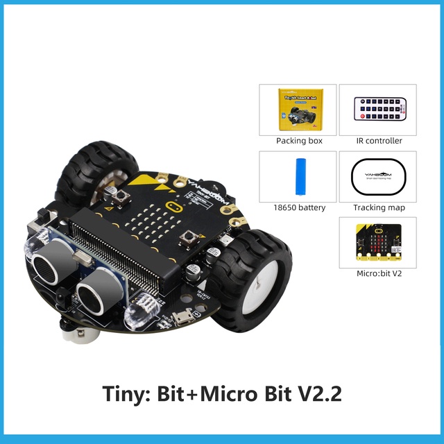 Yahboom Robot Programmable Robotic Kit Based On Bbc Microbit V And V