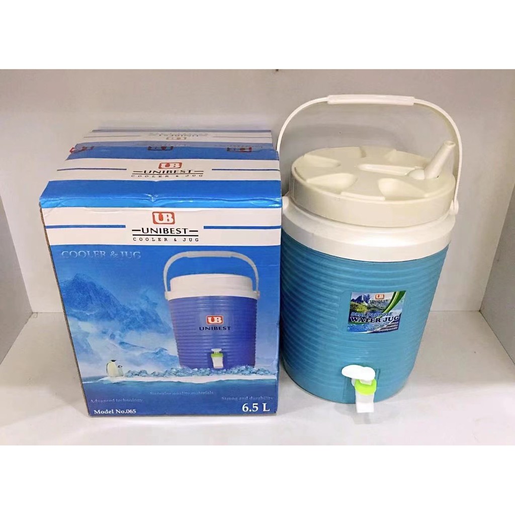 L Assorted Unibest Water Cooler Jug Random Color Shopee Philippines