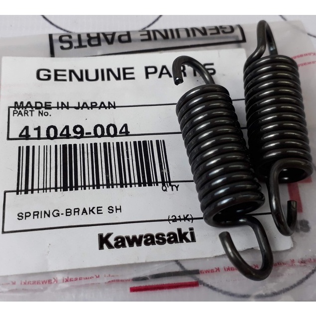 Brake Shoe Spring 2 Pcs Barako Kawasaki Genuine Parts 41049 004 20