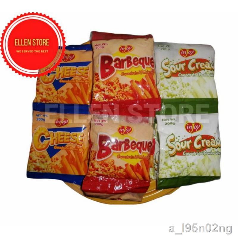 Powder Mix 200g Injoy Cheese BBQ And Sour Cream Shopee Philippines