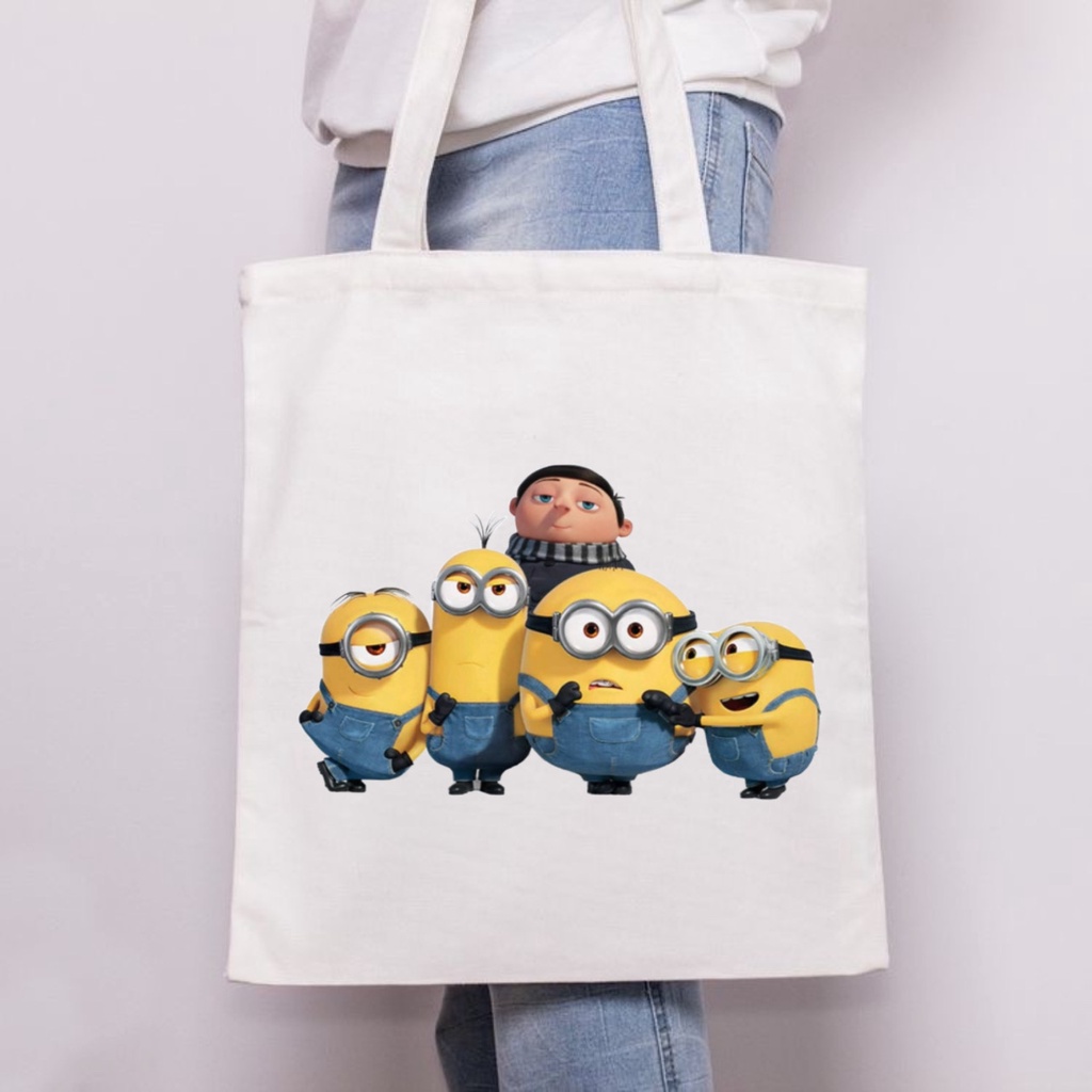 AFFORDABLE AND HIGH QUALITY KATSA TOTE BAGS MINIONS THEME Shopee