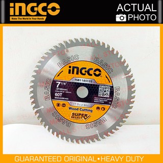 Ingco Tsb Pcs Basic Tct Saw Blade For Wood Cutting Super