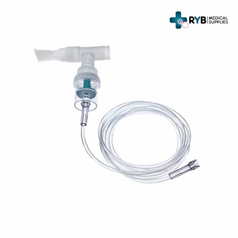 Nebulizer Kit W Or W O Mask Resistant Tubing Nebulizing Kit With