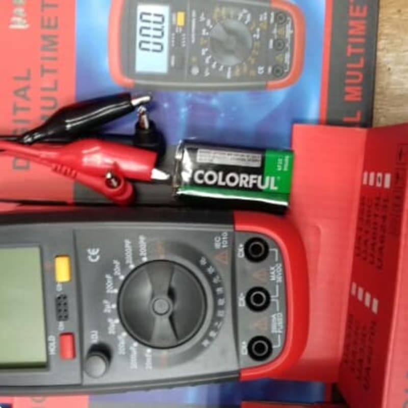 Digital Multimeter Testing Capacitor Ac Capacitor Shopee Philippines