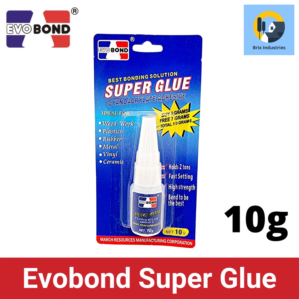 Evobond Super Glue Cyanoacrylate Adhesive G G Or G Holds Tons