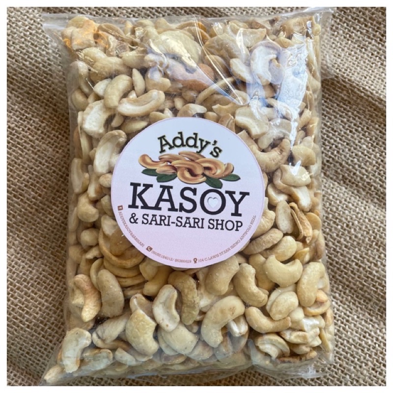 Roasted Kasoy Nuts Premium Grade Unsalted Plain Cashew Shopee