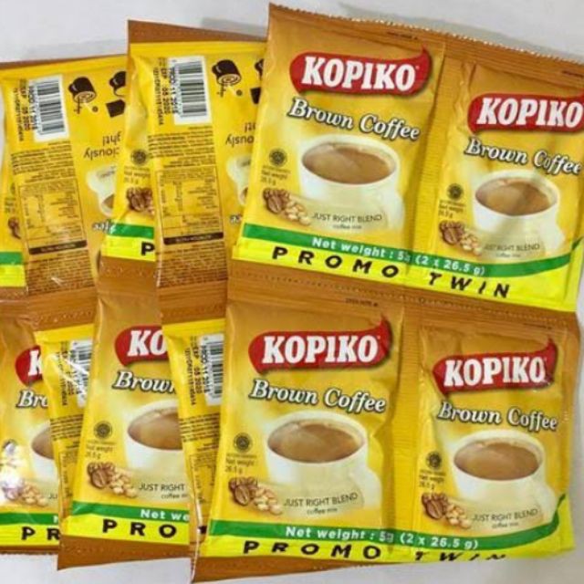 Kopiko Brown Coffee Twin Pack G Shopee Philippines