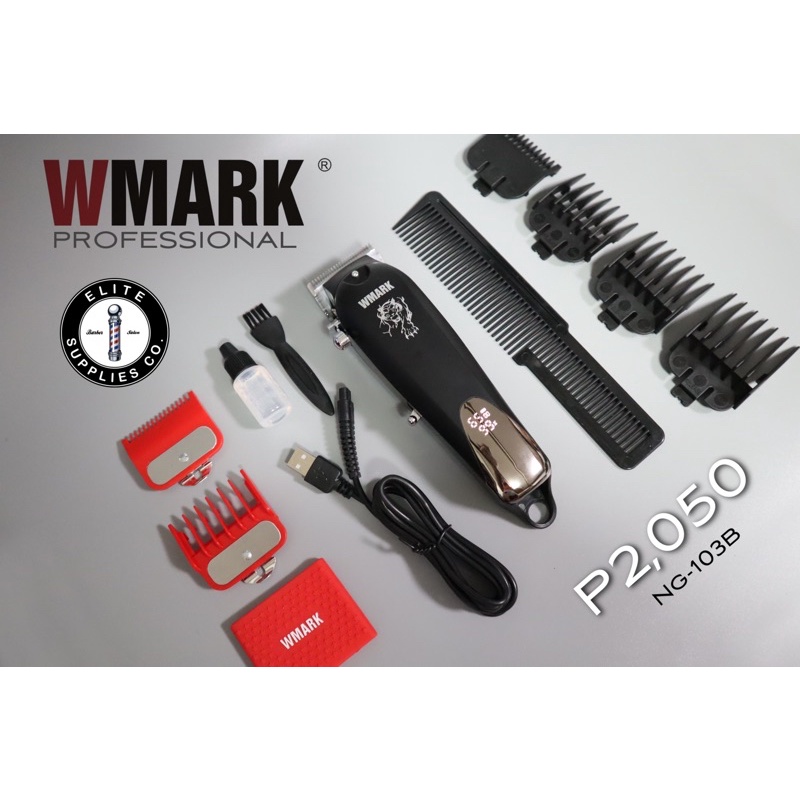 NEW IN WMARK NG 103 B Plus Professional Cordless Hair Clipper NG 103B