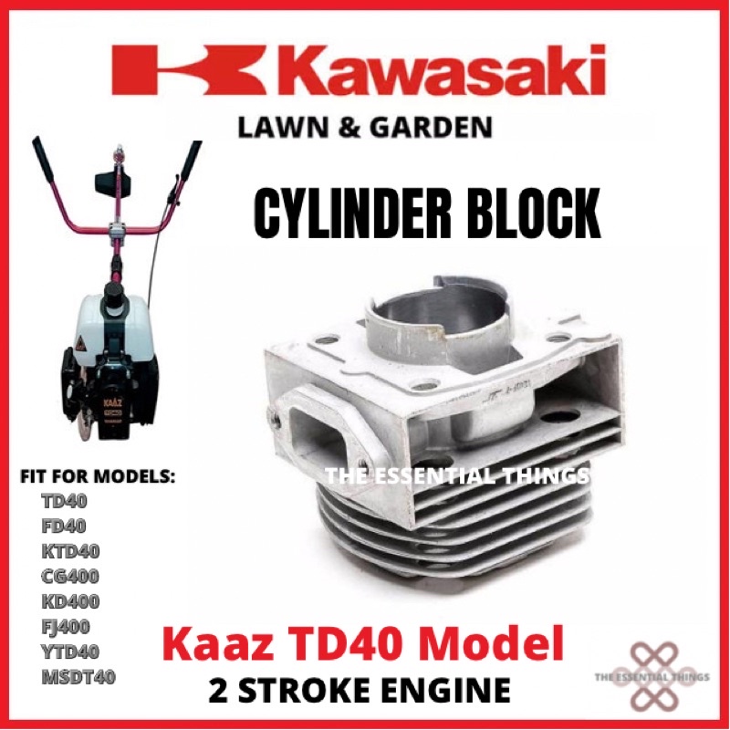 Cylinder Block For Kawasaki Td Grasscutter Brush Cutter Shopee