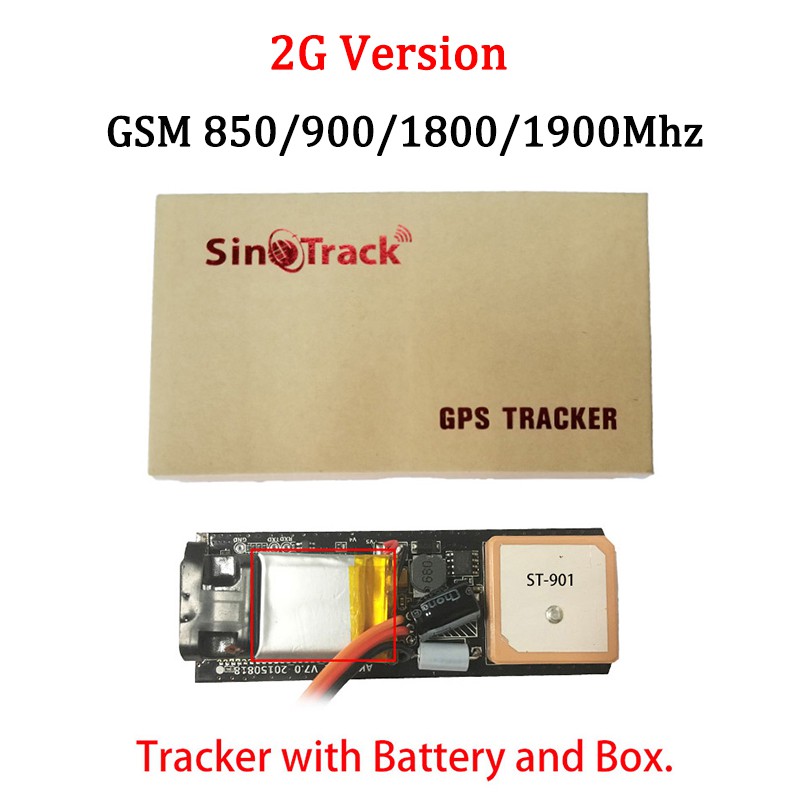 SinoTrack Waterproof Mini GPS Tracker ST 901 For Car Motorcycle Vehicle