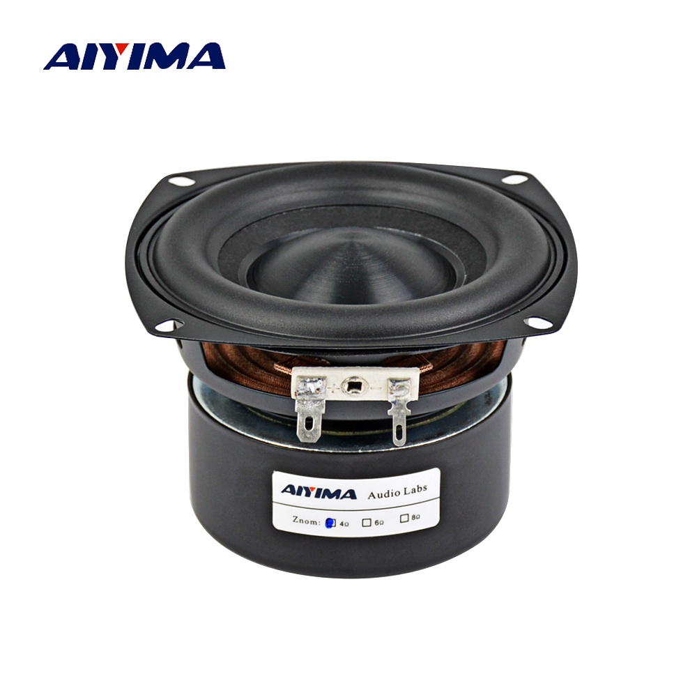 Aiyima Inch Audio Portable Speaker Ohm W Full Range Bass