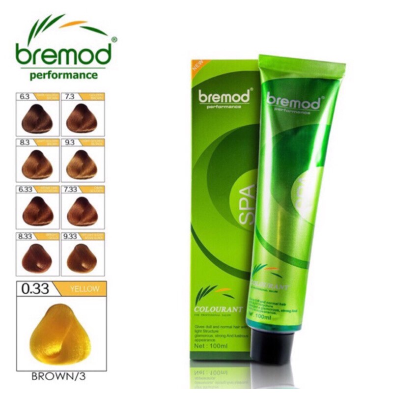 Bremod Hair Color Cream BLONDE Shopee Philippines