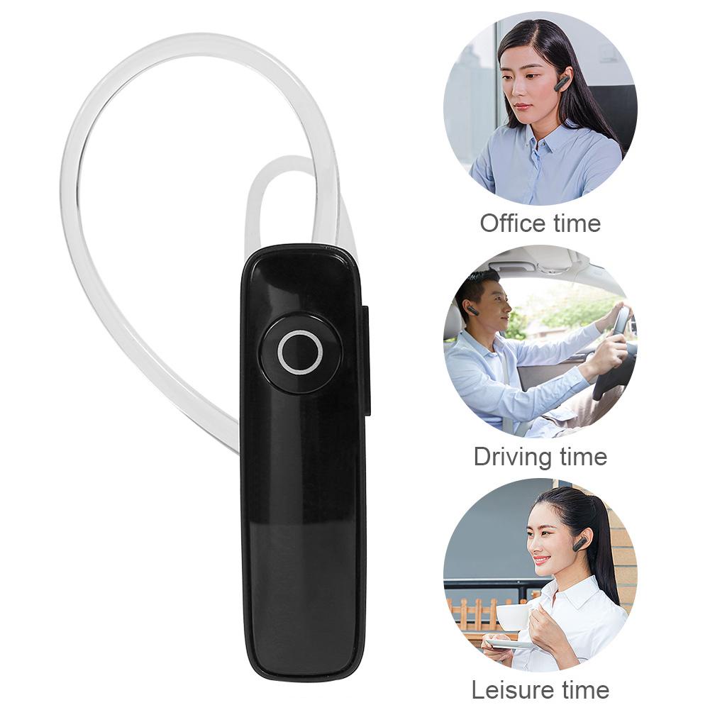 M Wireless Bluetooth Single Earphone Stereo Handsfree Call Business