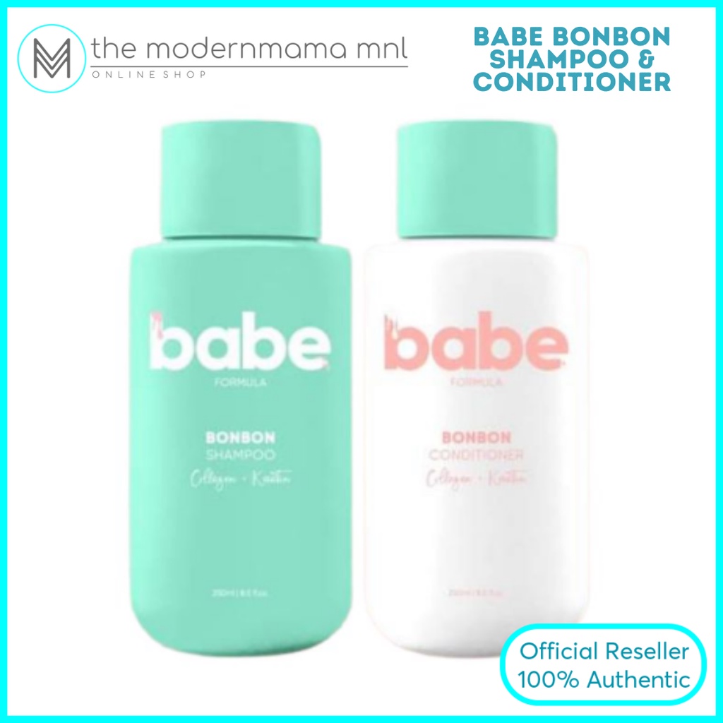 Babe Formula Bonbon Shampoo Conditioner Sulfate Free Curly Girl