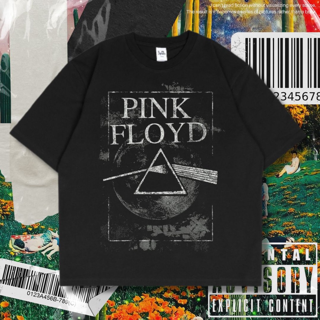 Psycho Crucify Pink Floyd Oversized T Shirt Black Oversize T