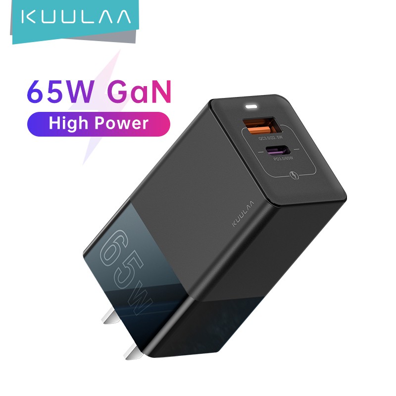 Kuulaa Gan W Usb C Charger Quick Charge Qc Qc Pd Pd