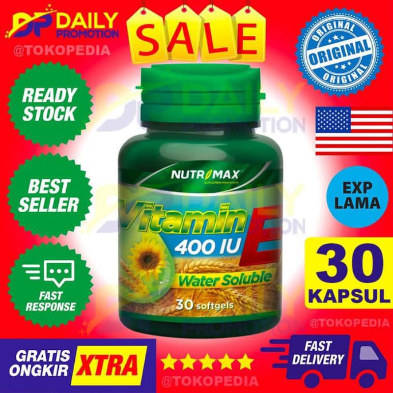 Nutrimax Vitamin E Iu Capsules Original Shopee Philippines